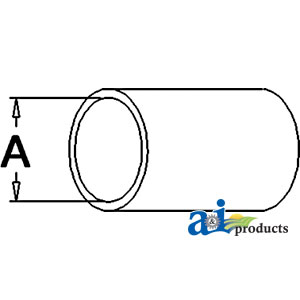 UW4489   Lower Hose---Replaces 158625A